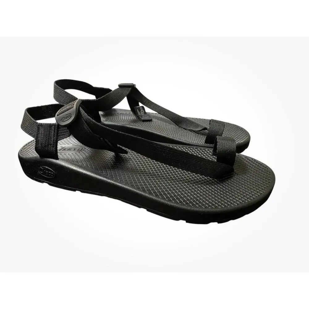 Chaco Bodhi Men’s Adjustable Strap Sandals Slides Black Size 9 new with box